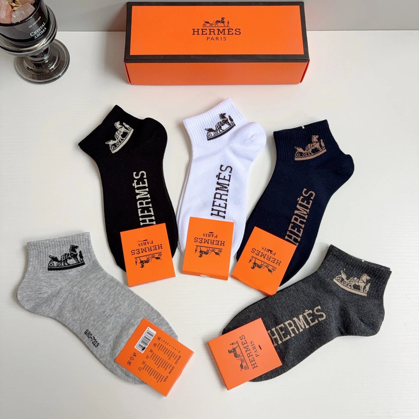 Hermes No-Show Socks Ver.A — photo 7