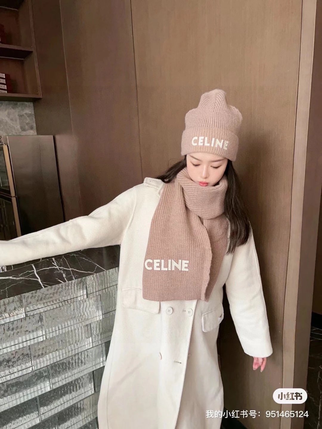 Celine Scarf & Hat Set Ver.G — Zdjęcie 3