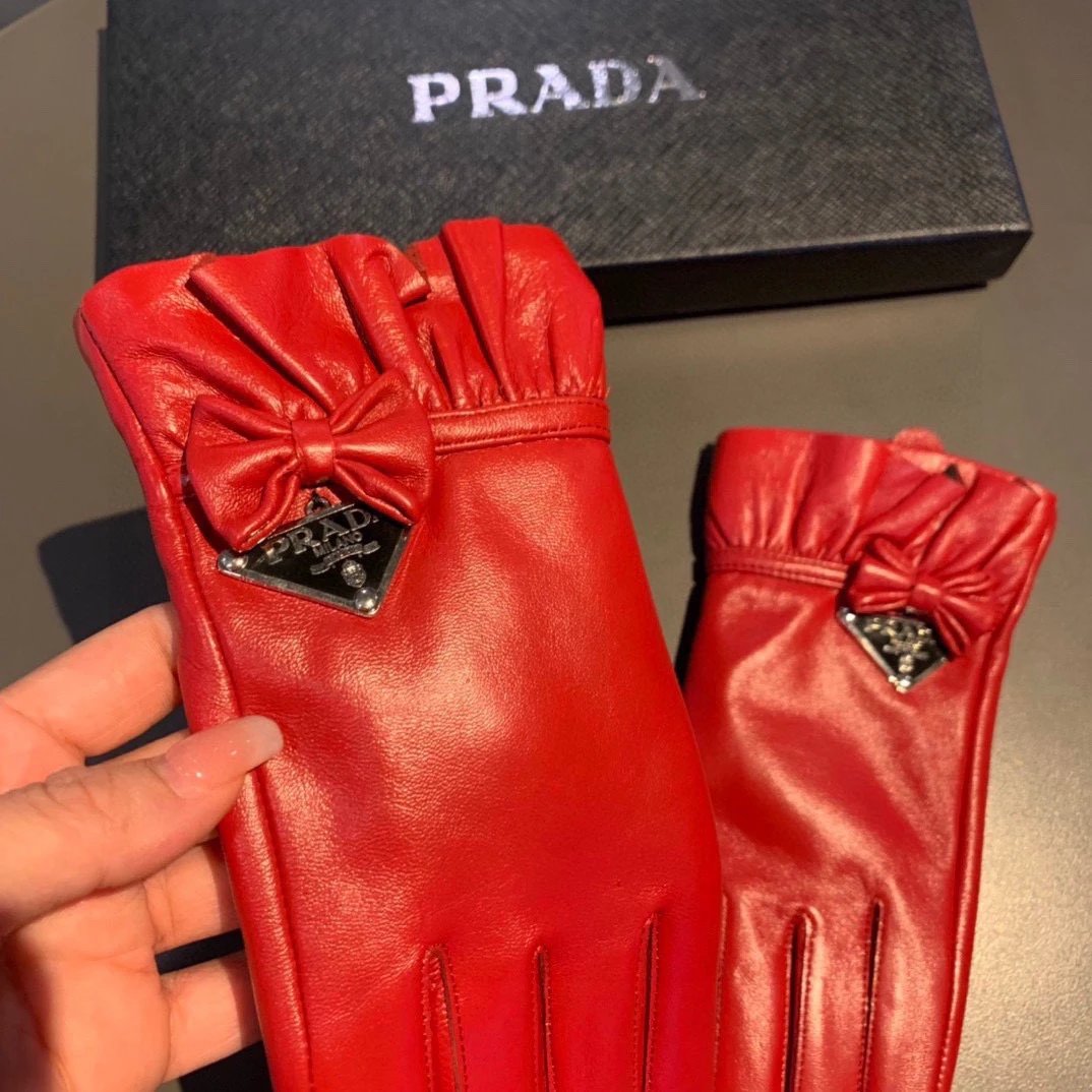 Prada Lambskin Cashmere Gloves Ver.C — QC