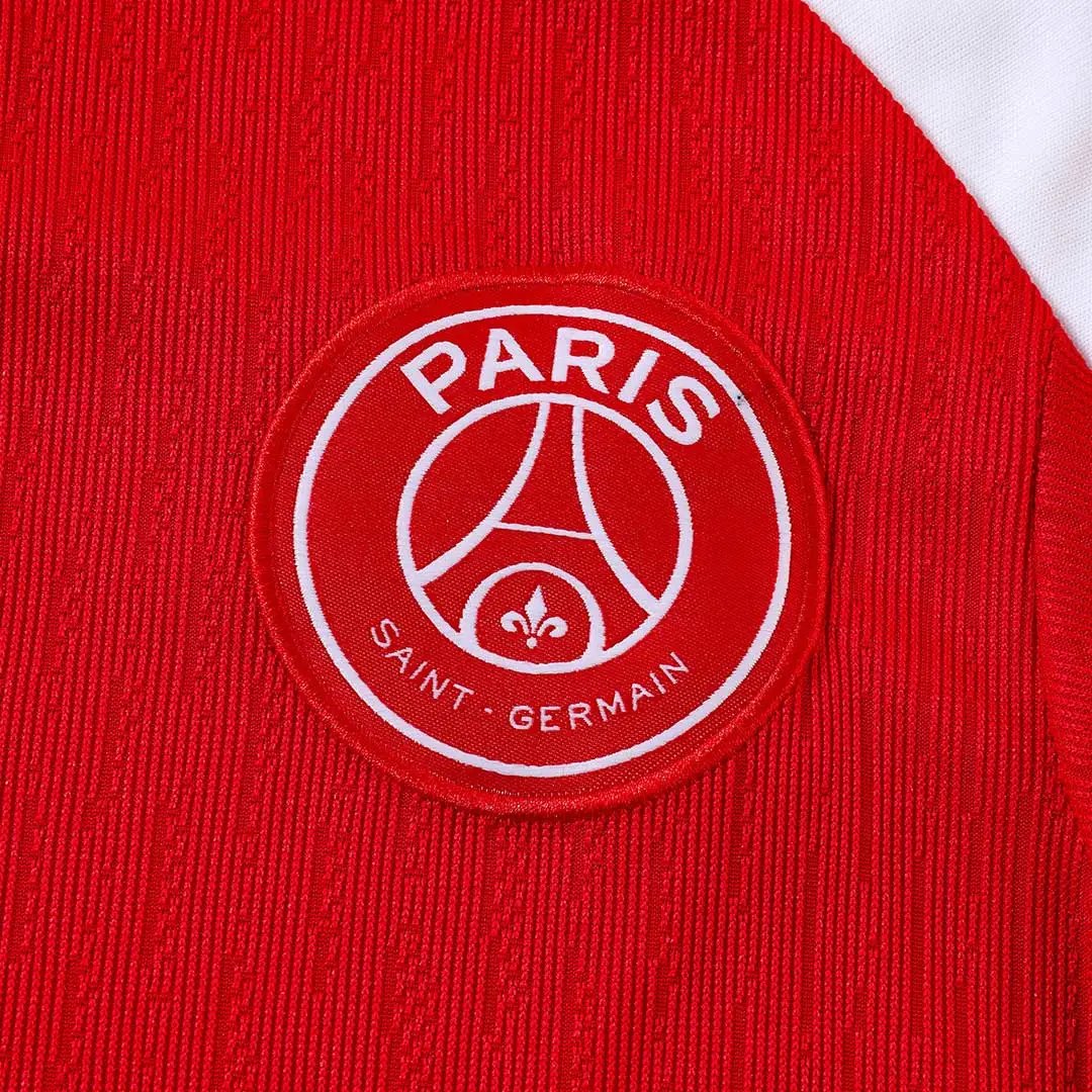 PSG 1 4 Zip Tracksuit 2025 26 Red — photo 11