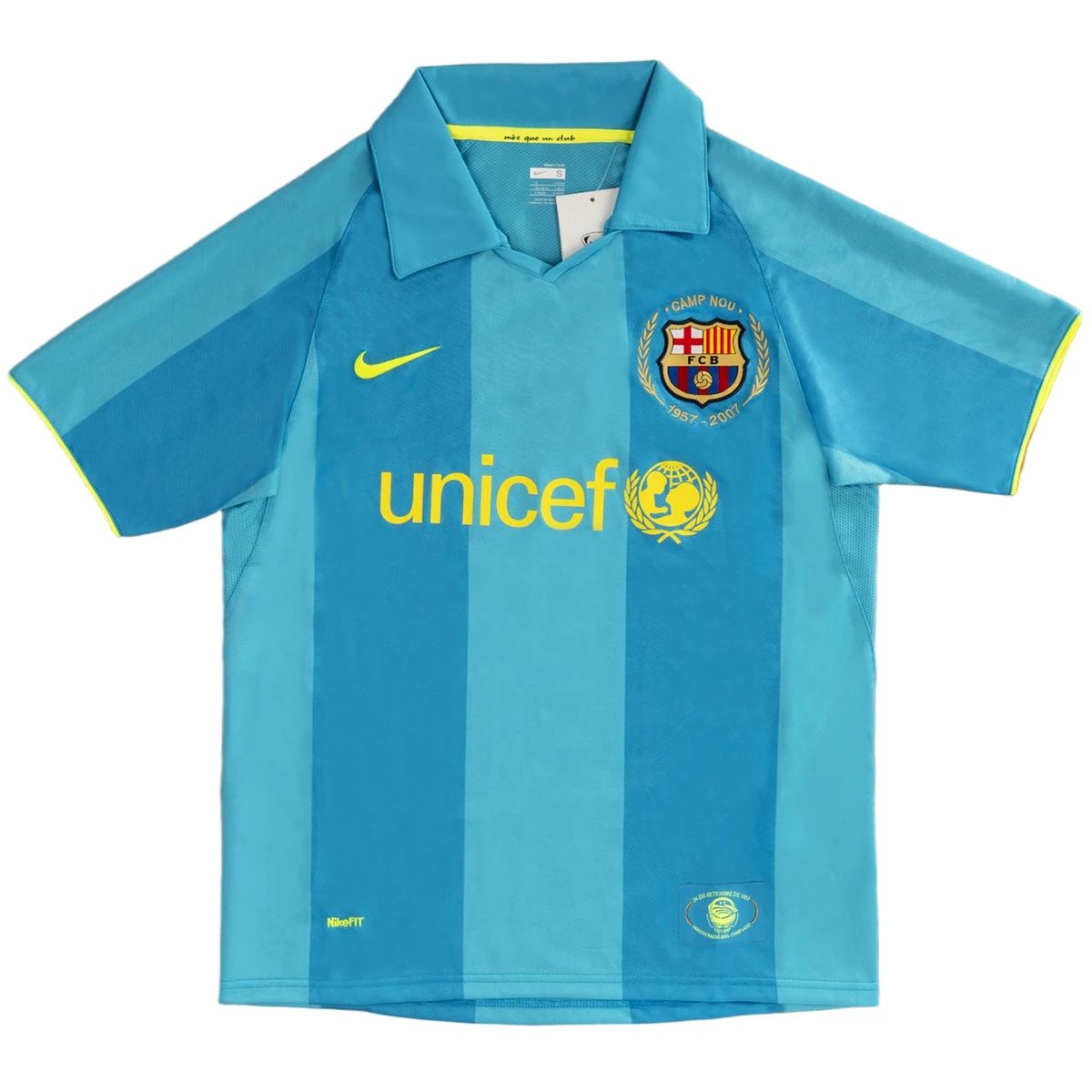 Barcelona 2007/08 FC Retro Away Jersey — Photo 3