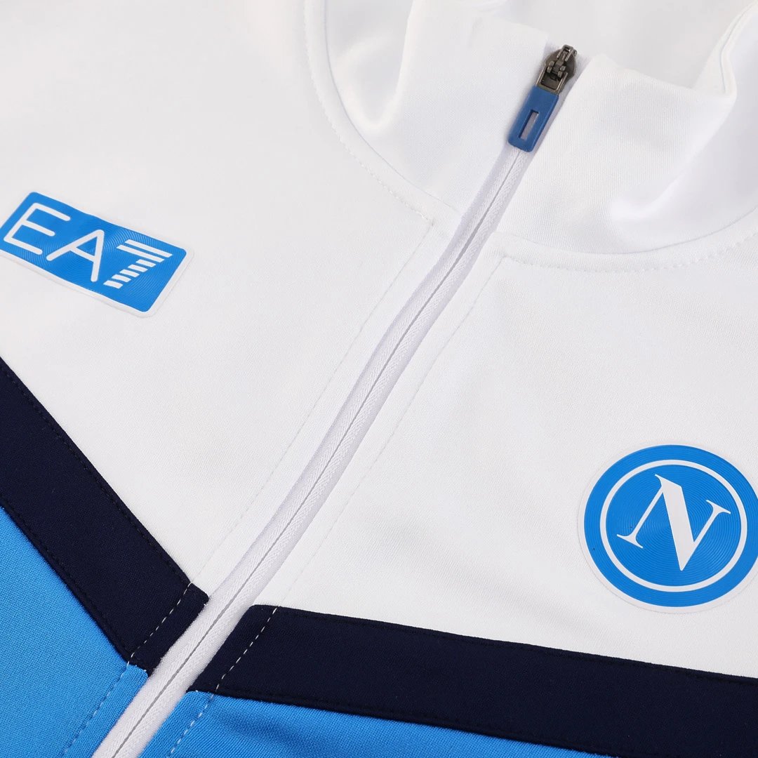 Napoli Jacket Tracksuit 2025 26 White — photo 9