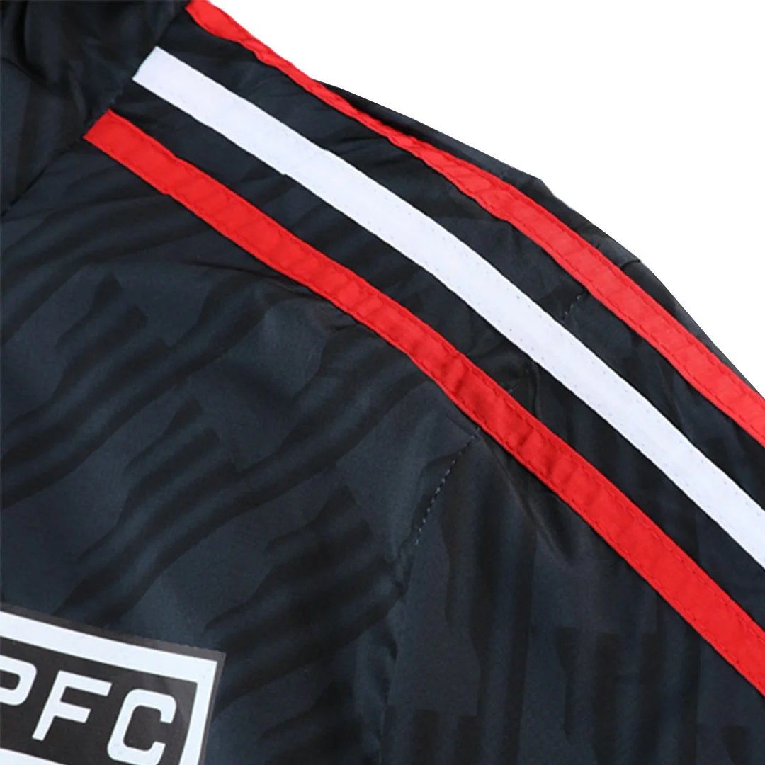 Sao Paulo FC Hoodie Windbreaker Jacket 2022 23 Black — photo 8