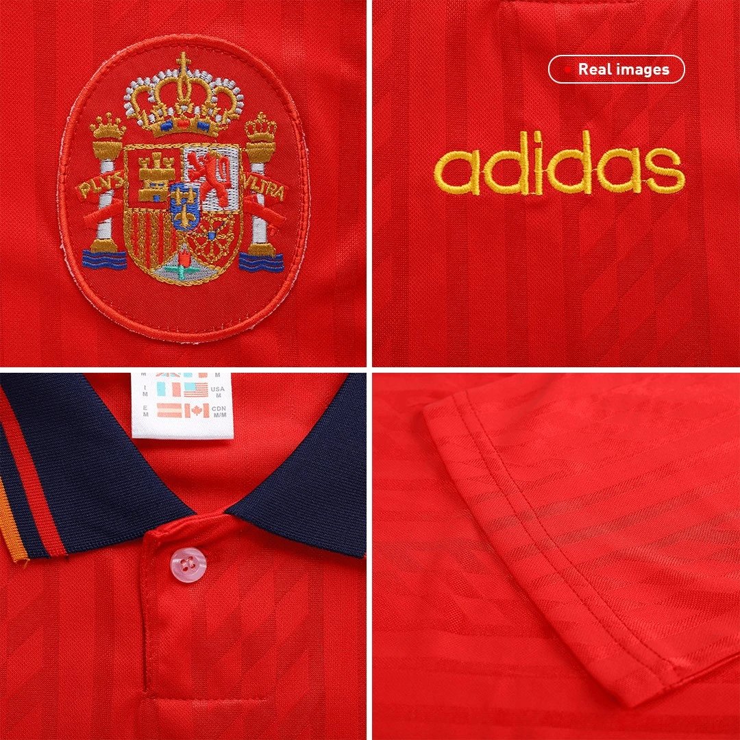 Spain Retro Home Jersey — Photo 8