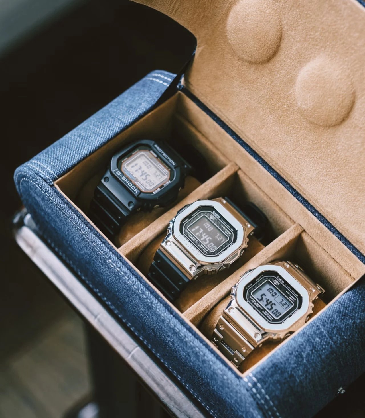 Quadratische Casio G-Shock Digitaluhr