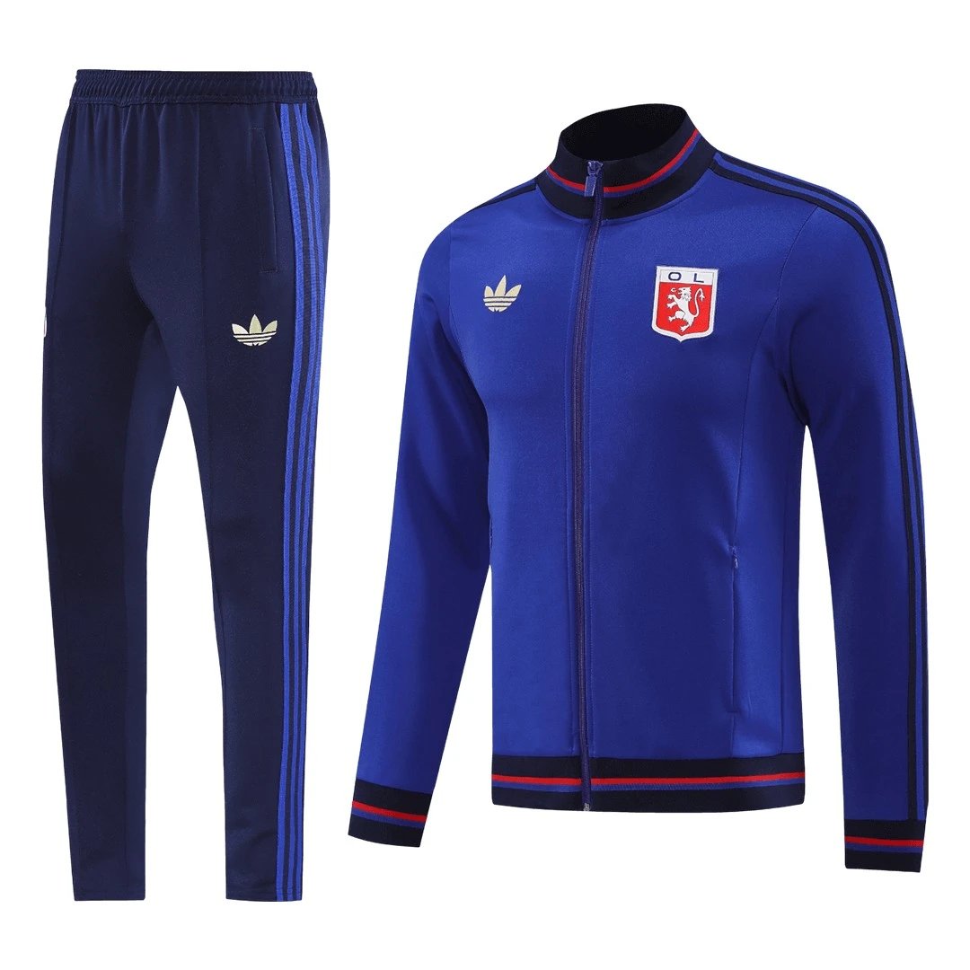 Olympique Lyonnais Jacket Tracksuit 2025 26 Blue — photo 2