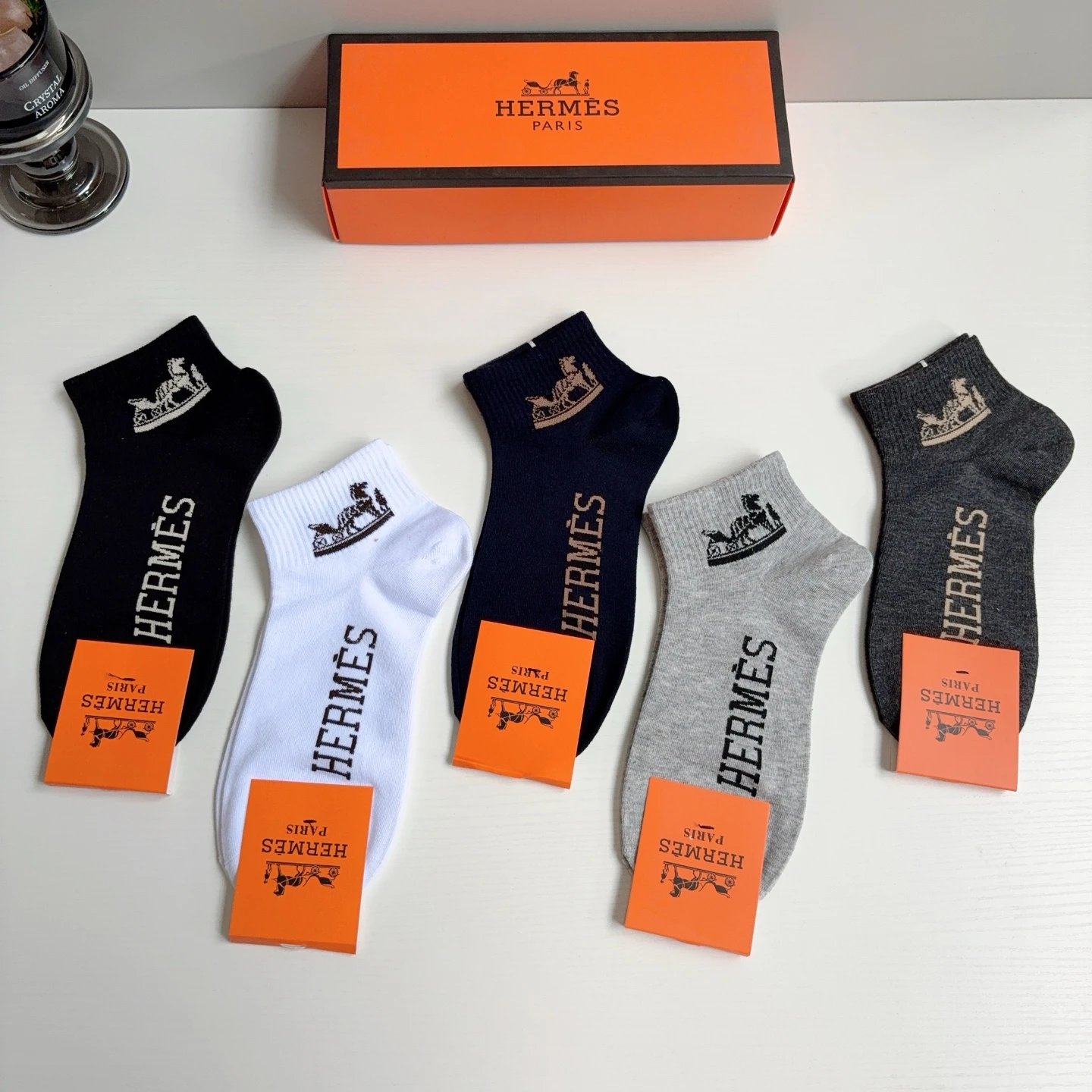 Hermes No-Show Socks Ver.A — photo 5