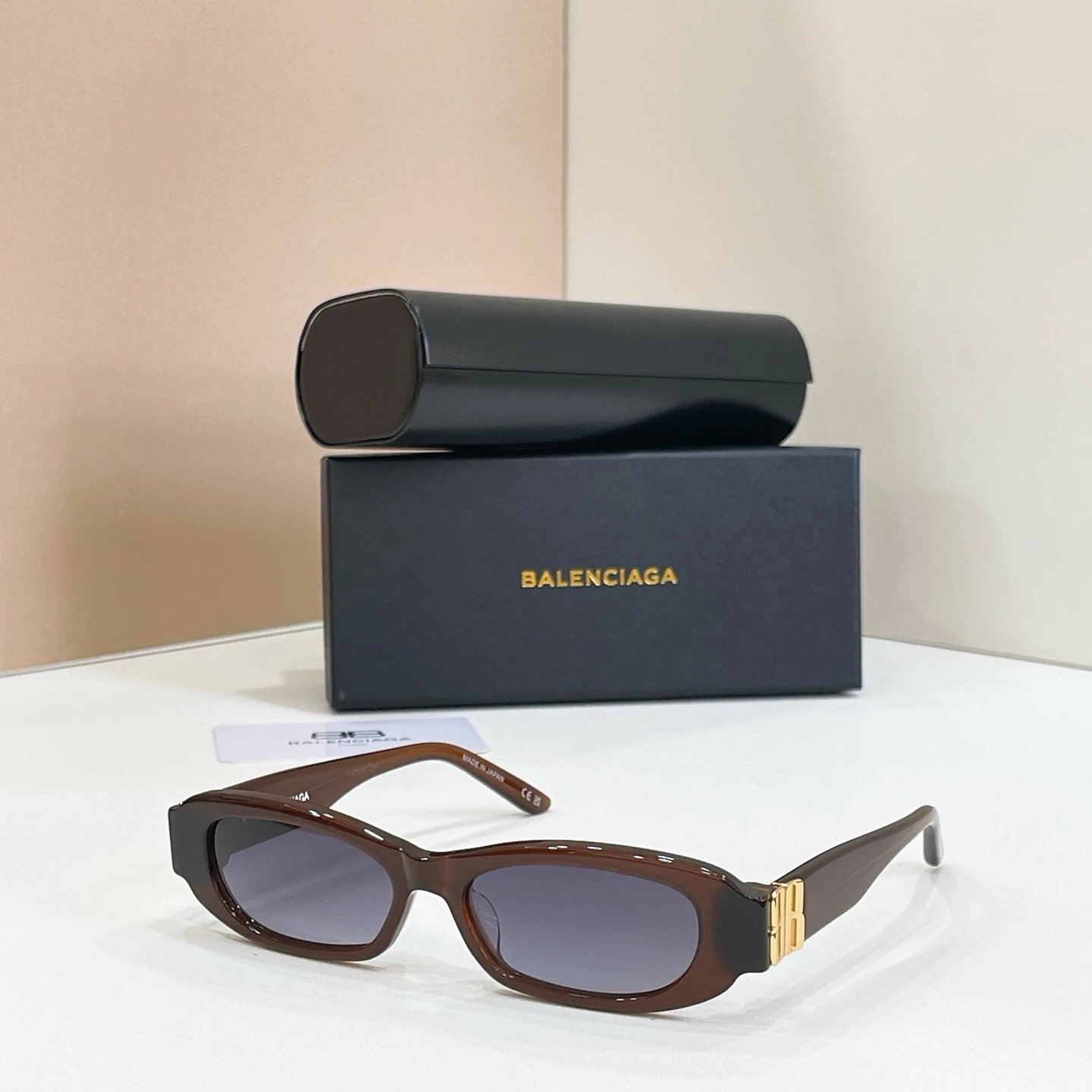 Balenciaga BB0505S Sunglasses 57-17-135 — QC