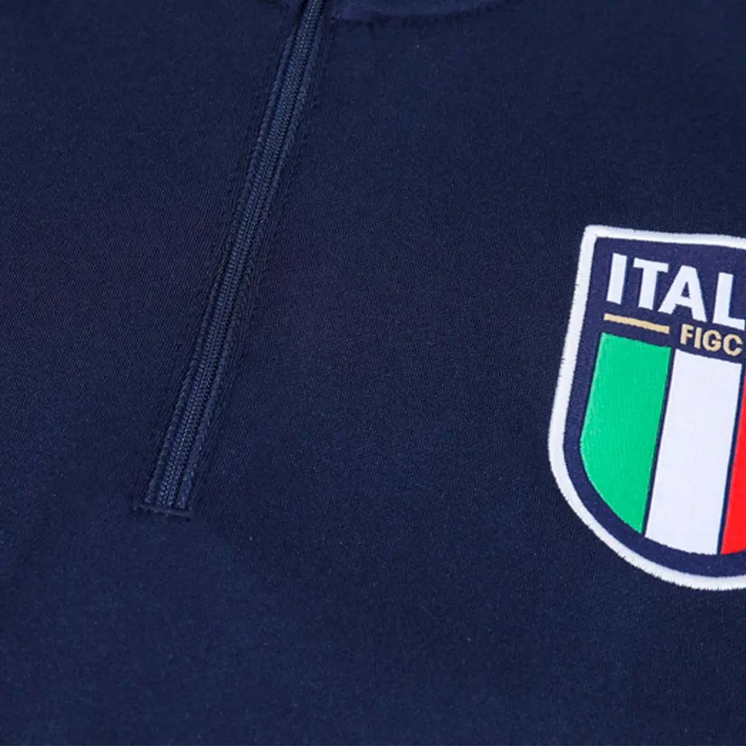 Italy 1 4 Zip Tracksuit 2023 Navy — photo 4