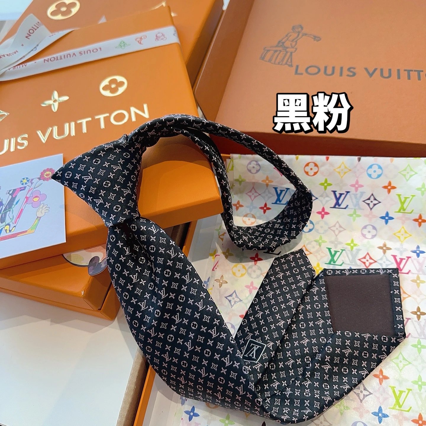 Louis Vuitton Silk Tie Ver.I — Zdjęcie 9