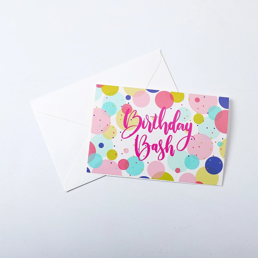 1 Pcs Random Style Personalized Birthday Greeting Card — photo 10