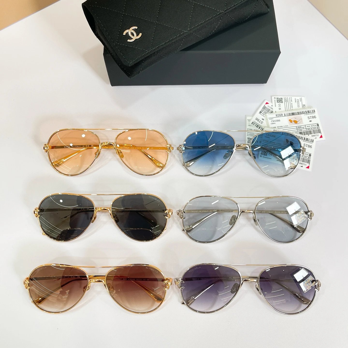 Chanel 2233 Sunglasses 56-18-140 Ver.B — photo 8