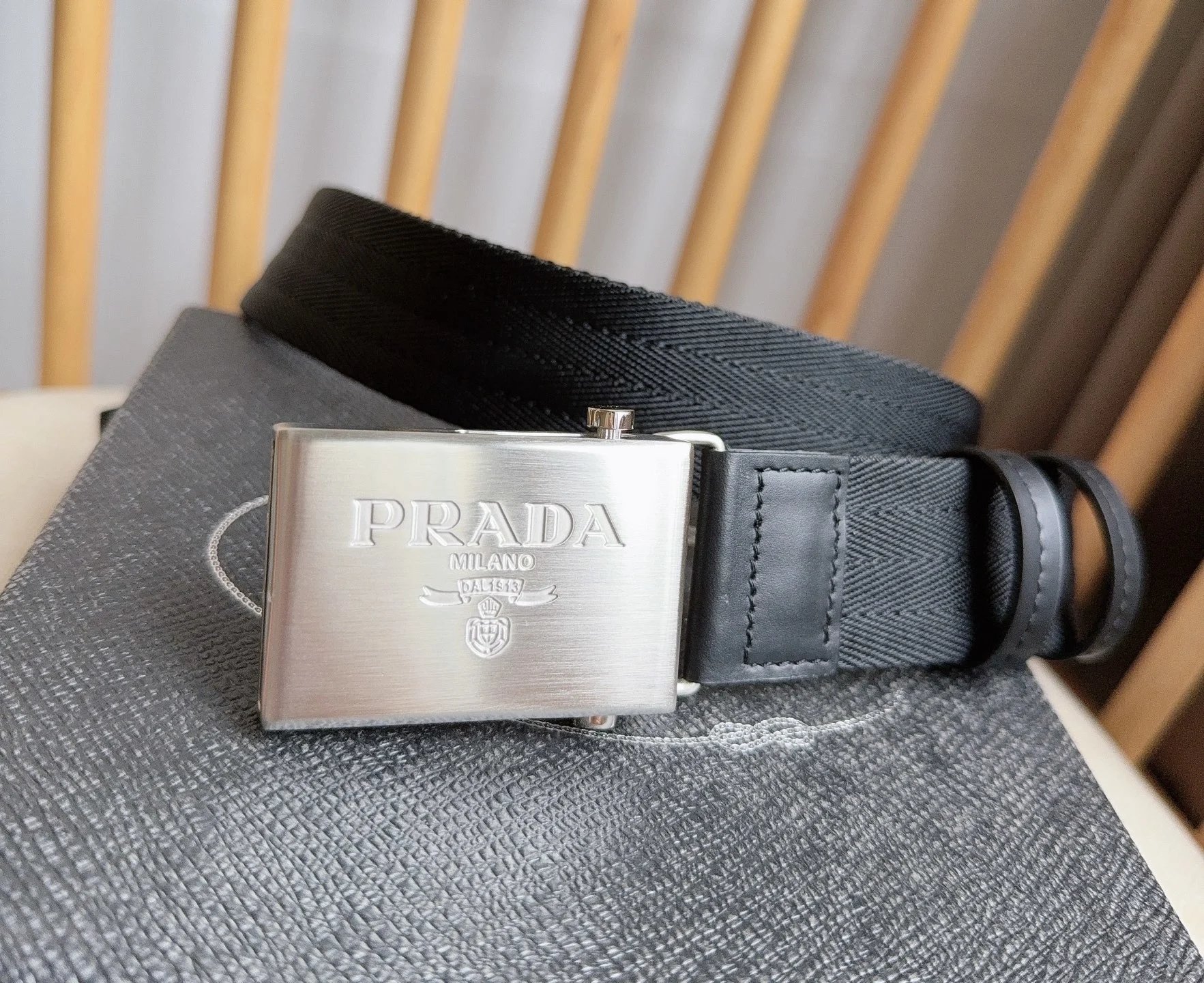 Prada Leather Belt Ver.J — QC