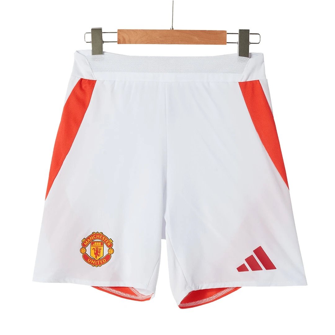 Manchester United Home Player Version Soccer Shorts 2024 25 — photo 4