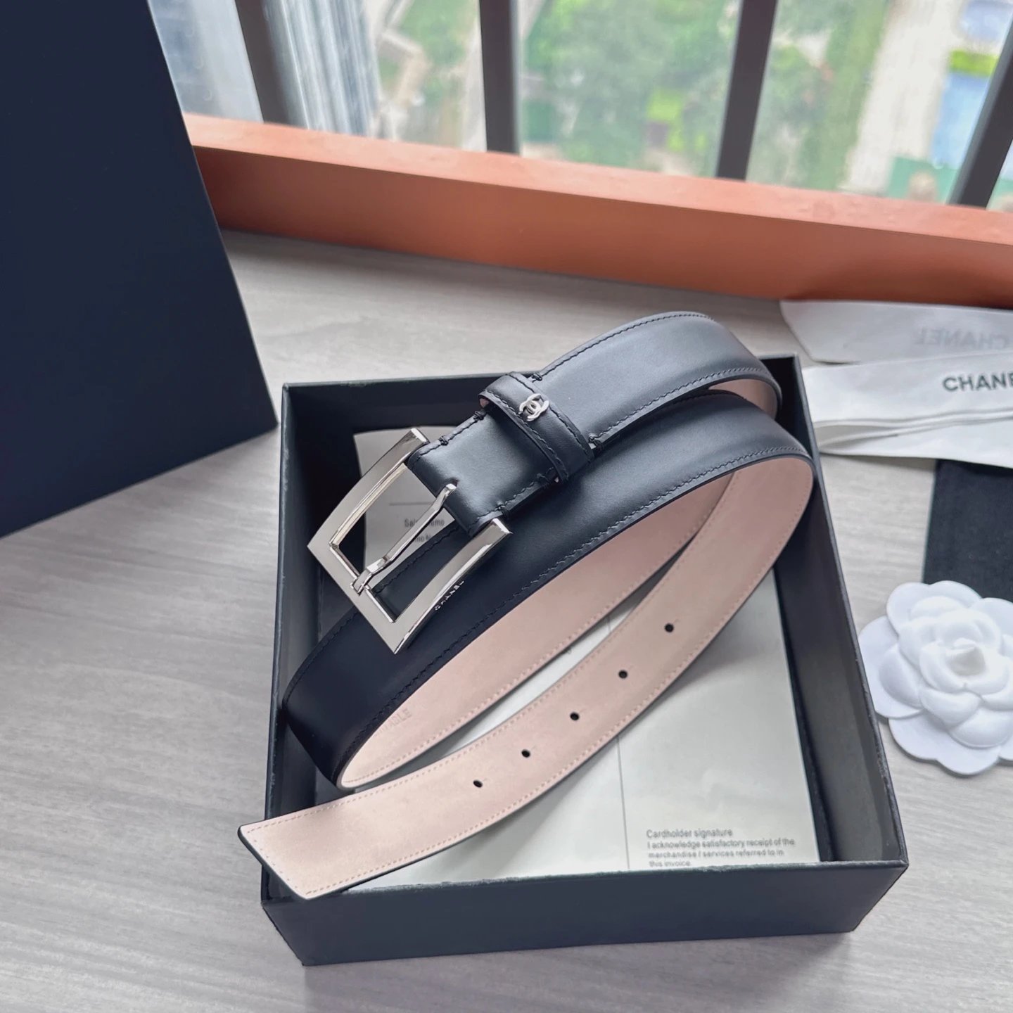 Chanel Leather Reversible Belt Ver.I — photo 3