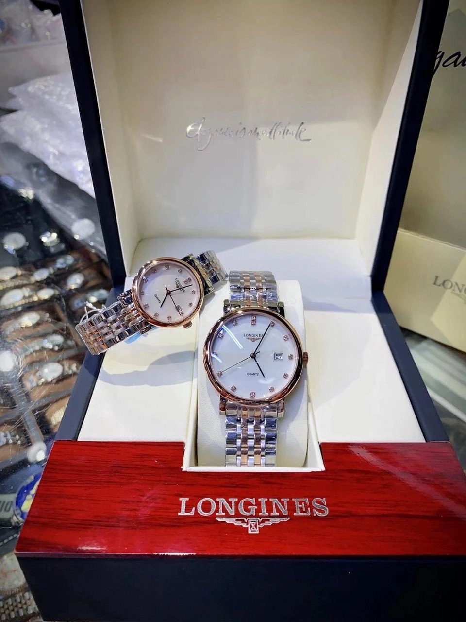 Longines Presence Automatic Couple Watch Ver.C — QC