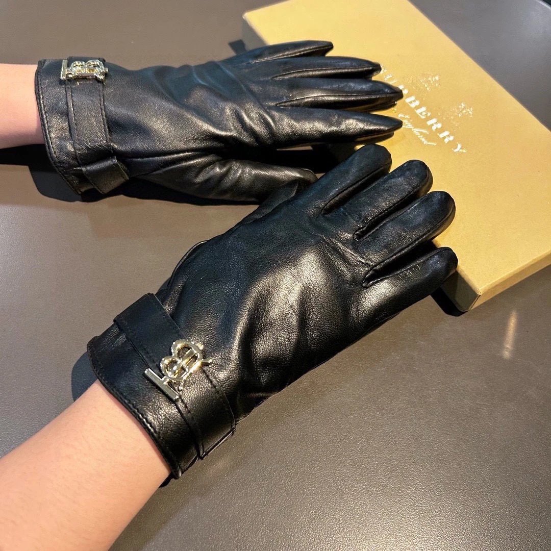 Burberry Lambskin Thermal Gloves Ver.E — Photo 4