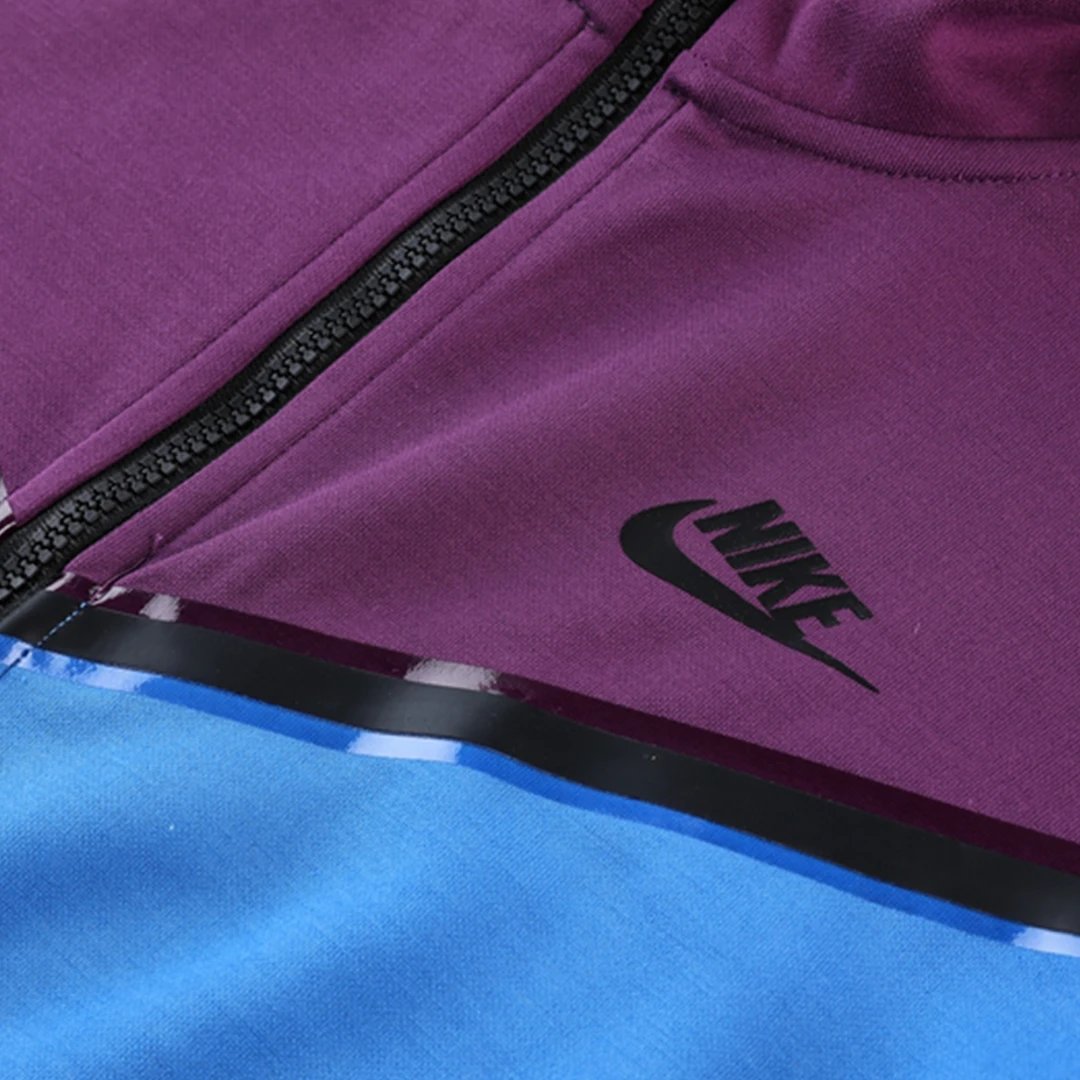 Hoodie Jacket Customize Tracksuit 2022 Blue Purple — photo 10