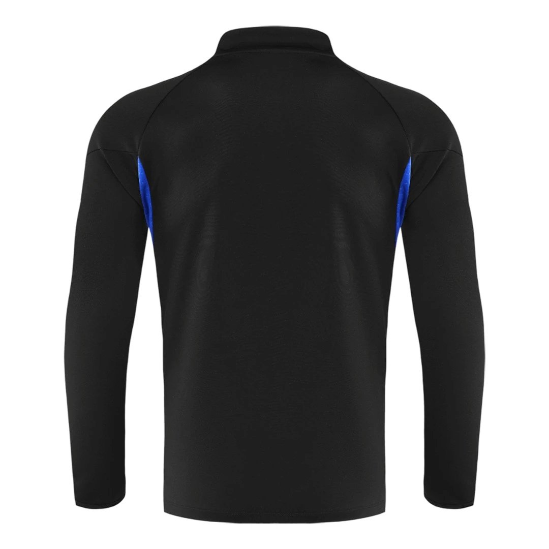 Manchester United 1 4 Zip Tracksuit 2025 26 Black — photo 4