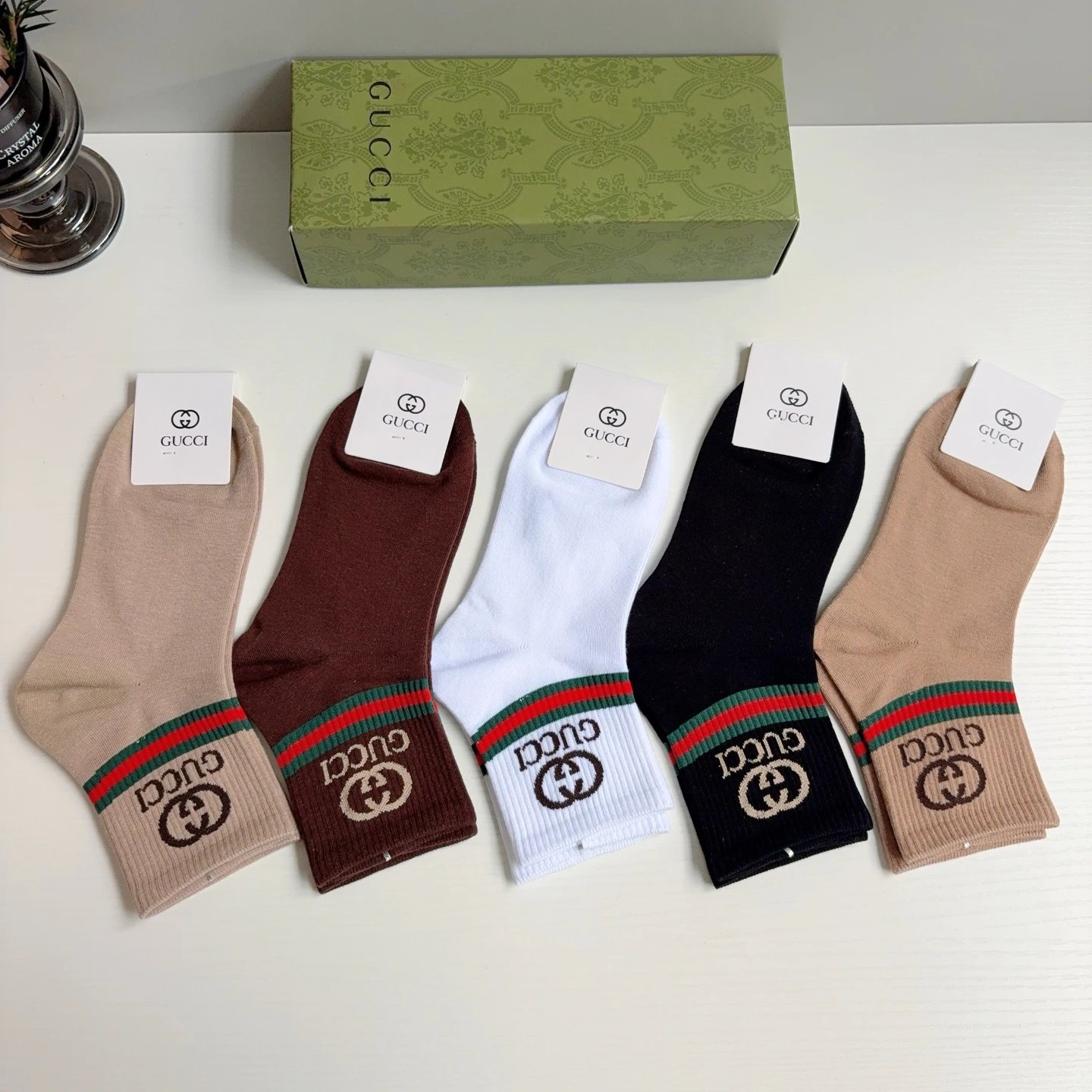 Gucci Crew Cotton Socks Ver.A — photo 3