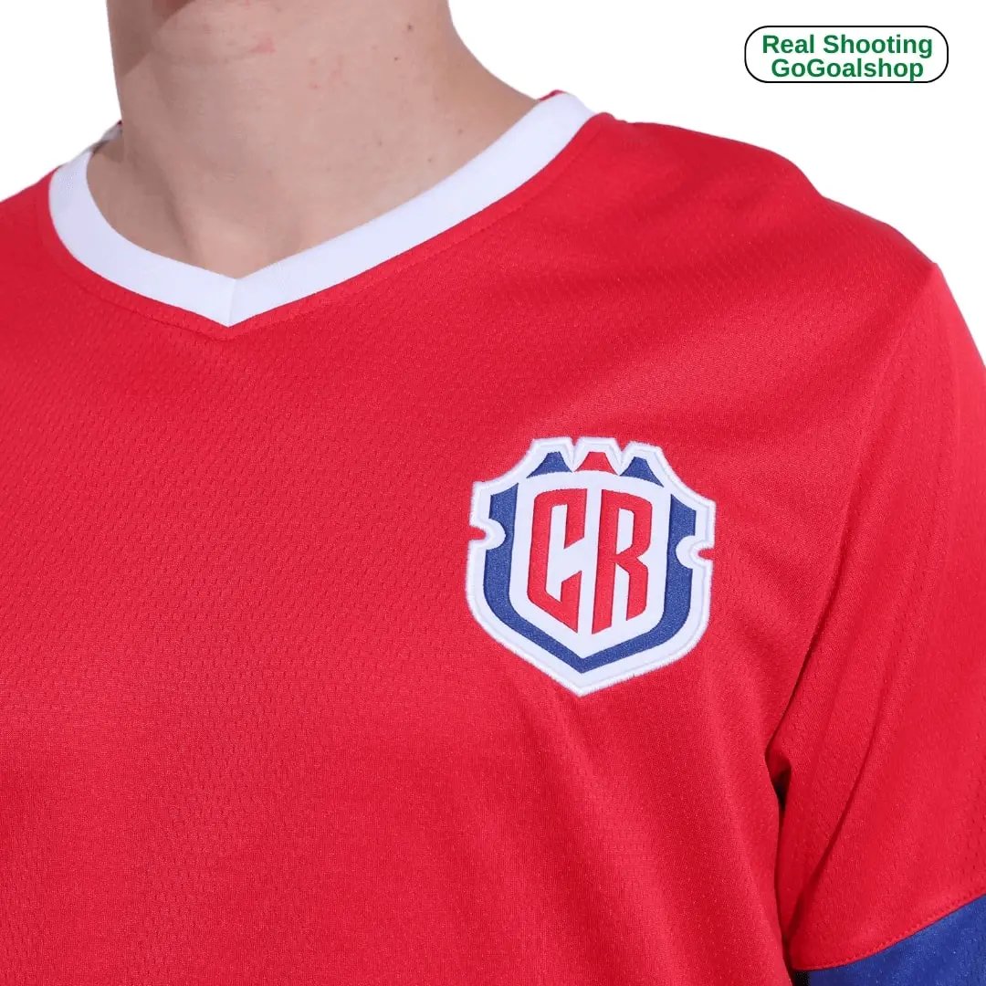 Costa Rica 2022 Home Jersey — Zdjęcie 4
