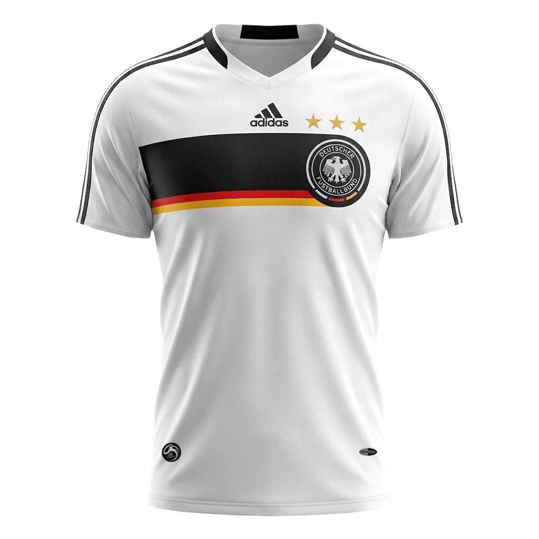 Germany 2008 Retro Home Jersey — photo 4