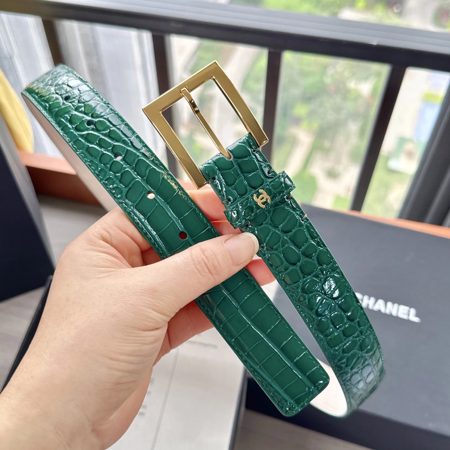 Chanel Leather Reversible Belt Ver.C — photo 5