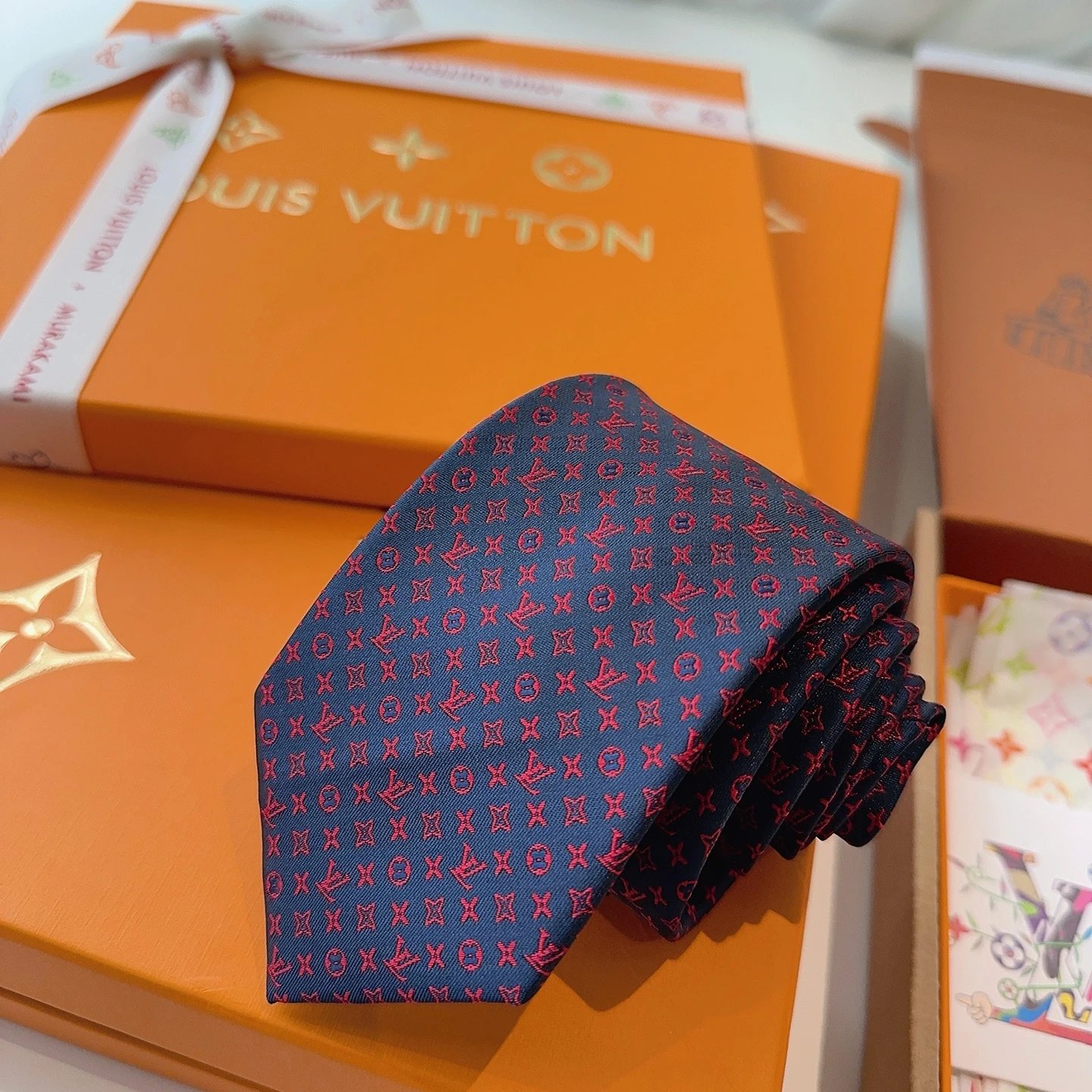 Louis Vuitton Silk Tie Ver.M — QC