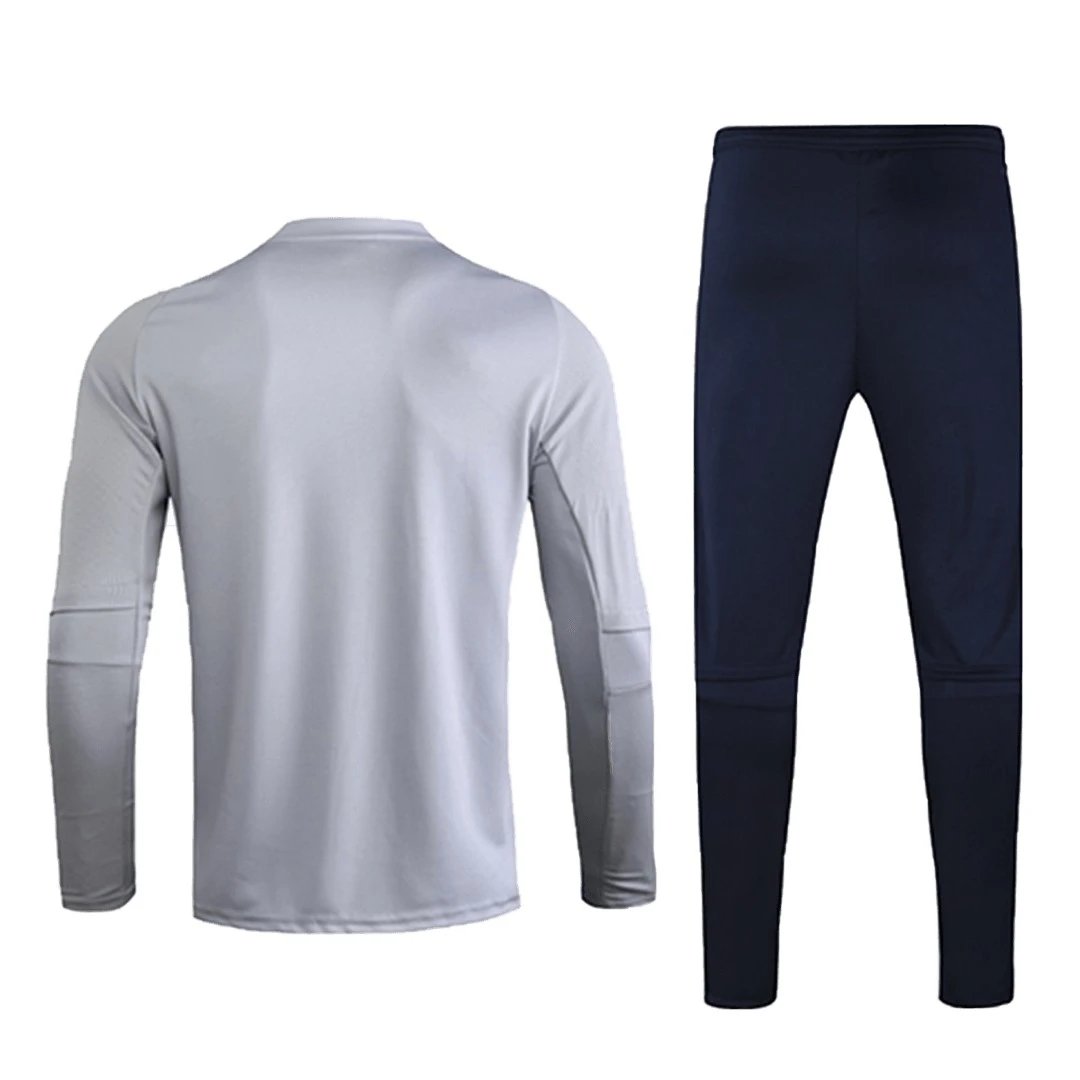 Spain 2020 1 4 Zip Tracksuit Gray — Photo 2