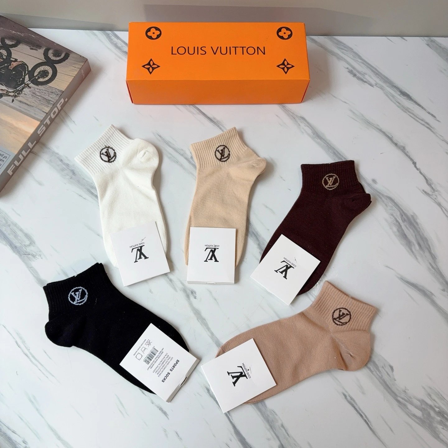 Louis Vuitton Cotton Socks Ver.A — photo 9