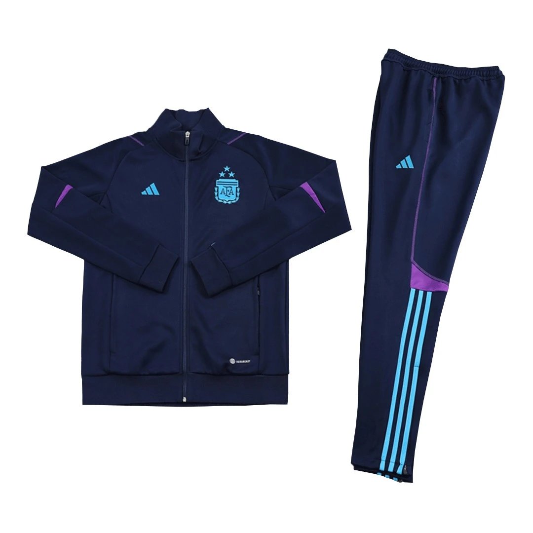 Argentina 2022 Jacket Tracksuit Royal Blue Three Stars — Photo 15