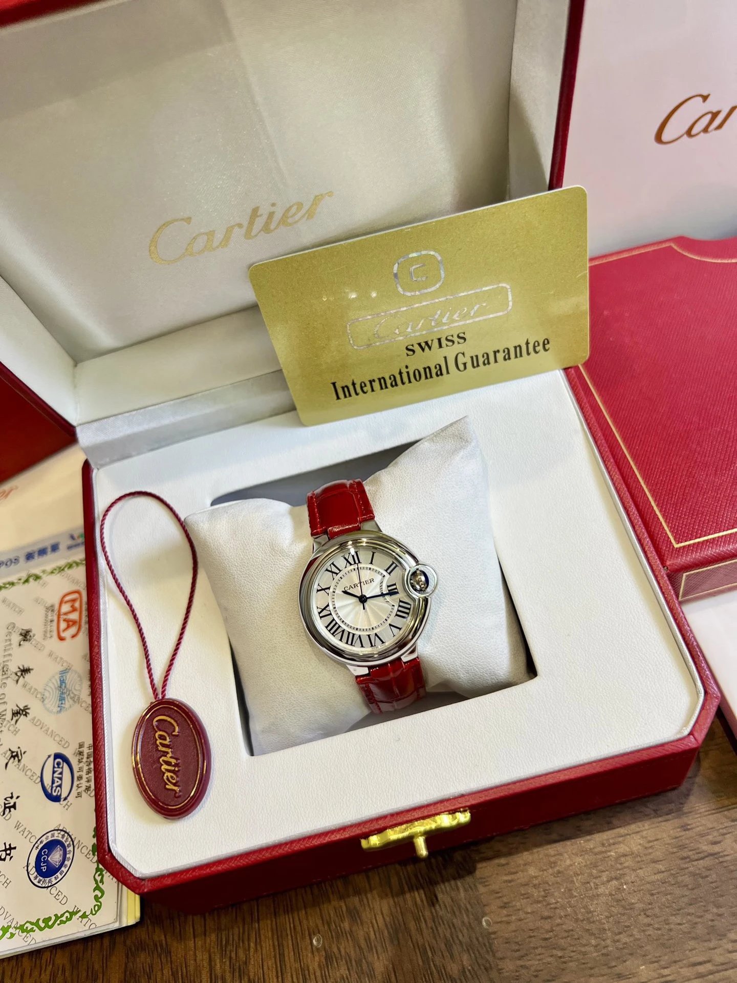 Cartier Ballon Bleu Automatic Ladies Watch 32mm — photo 2
