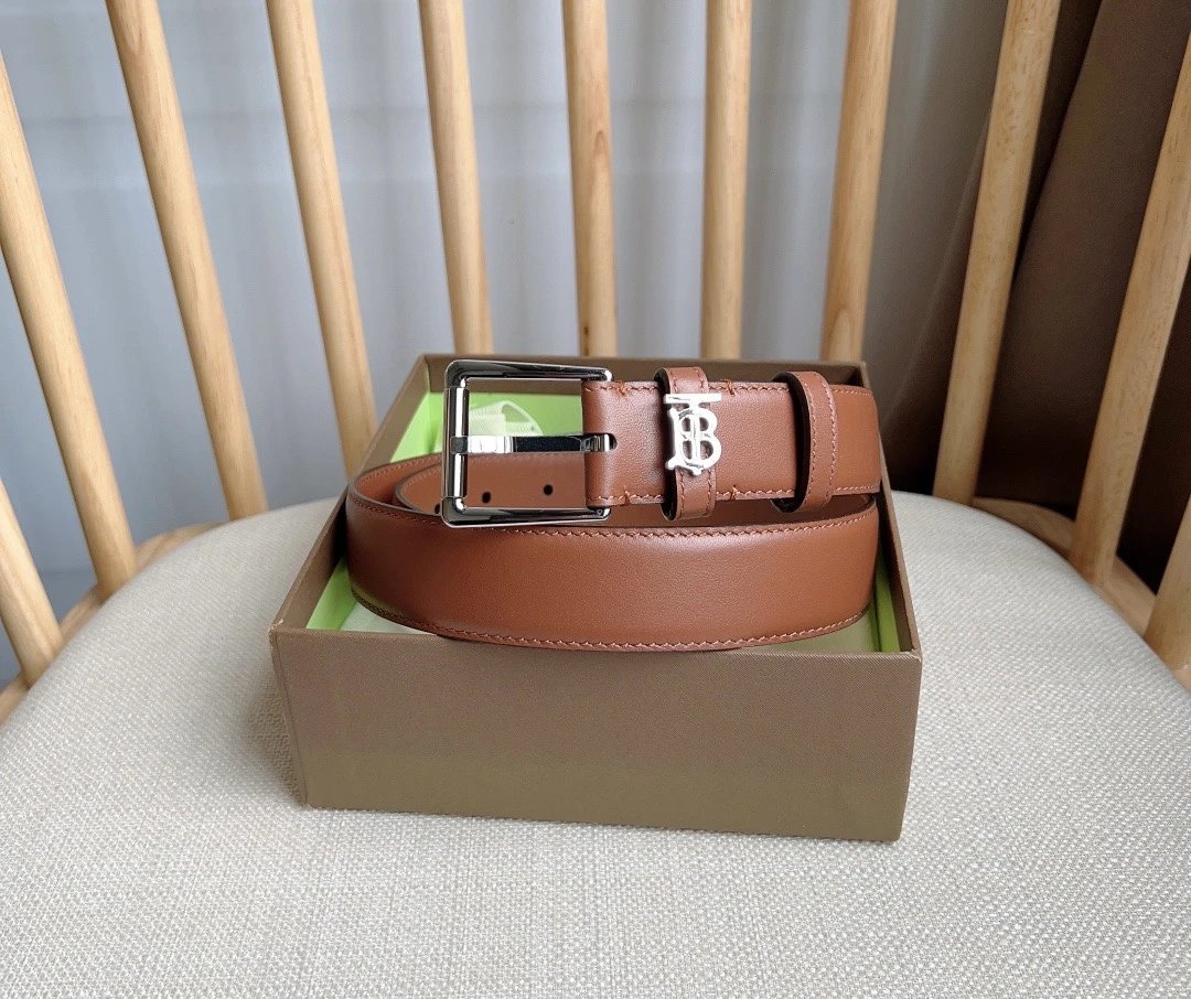 Burberry Leather Belt Ver.C — Zdjęcie 5