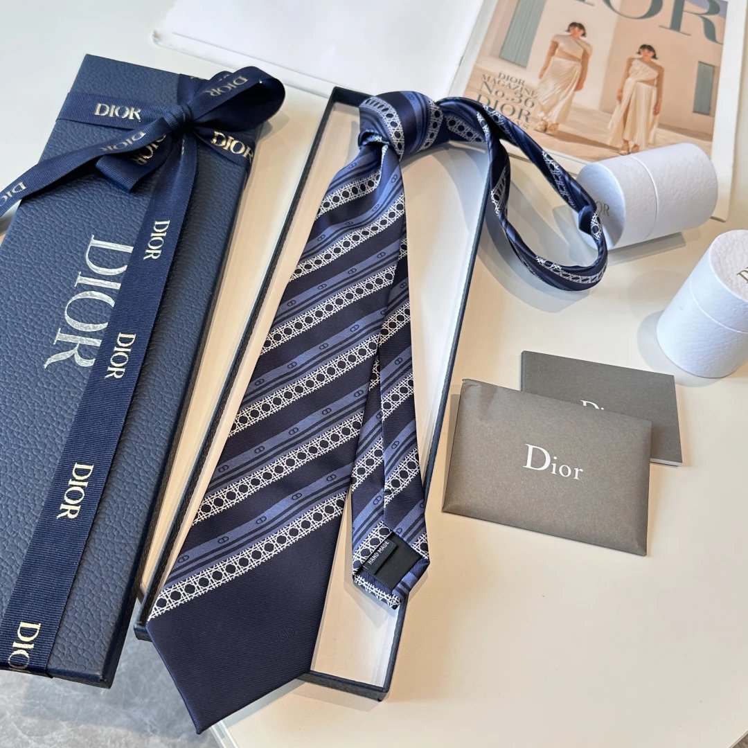 Dior Silk Tie Ver.E — Zdjęcie 9