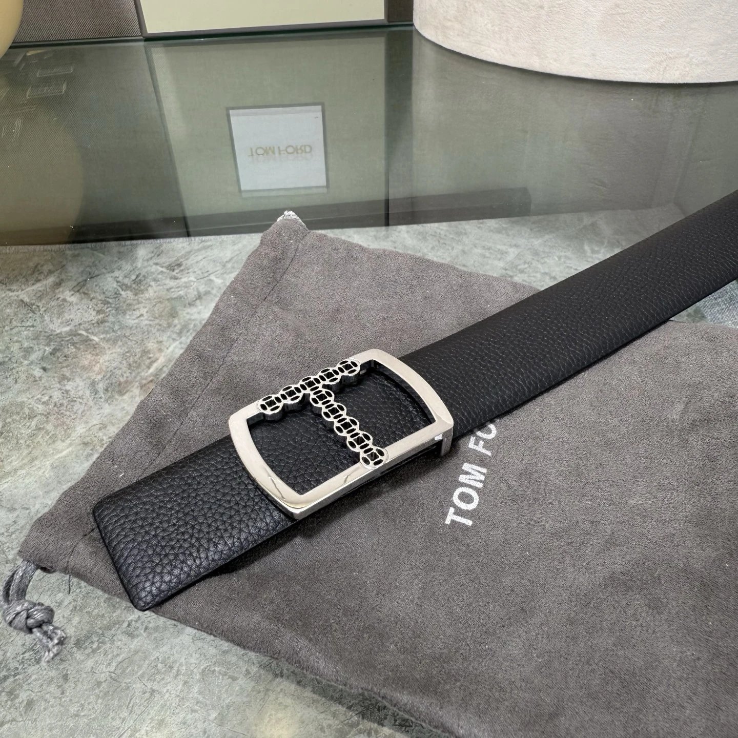 Tom Ford Leather Reversible Belt Ver.E — photo 8