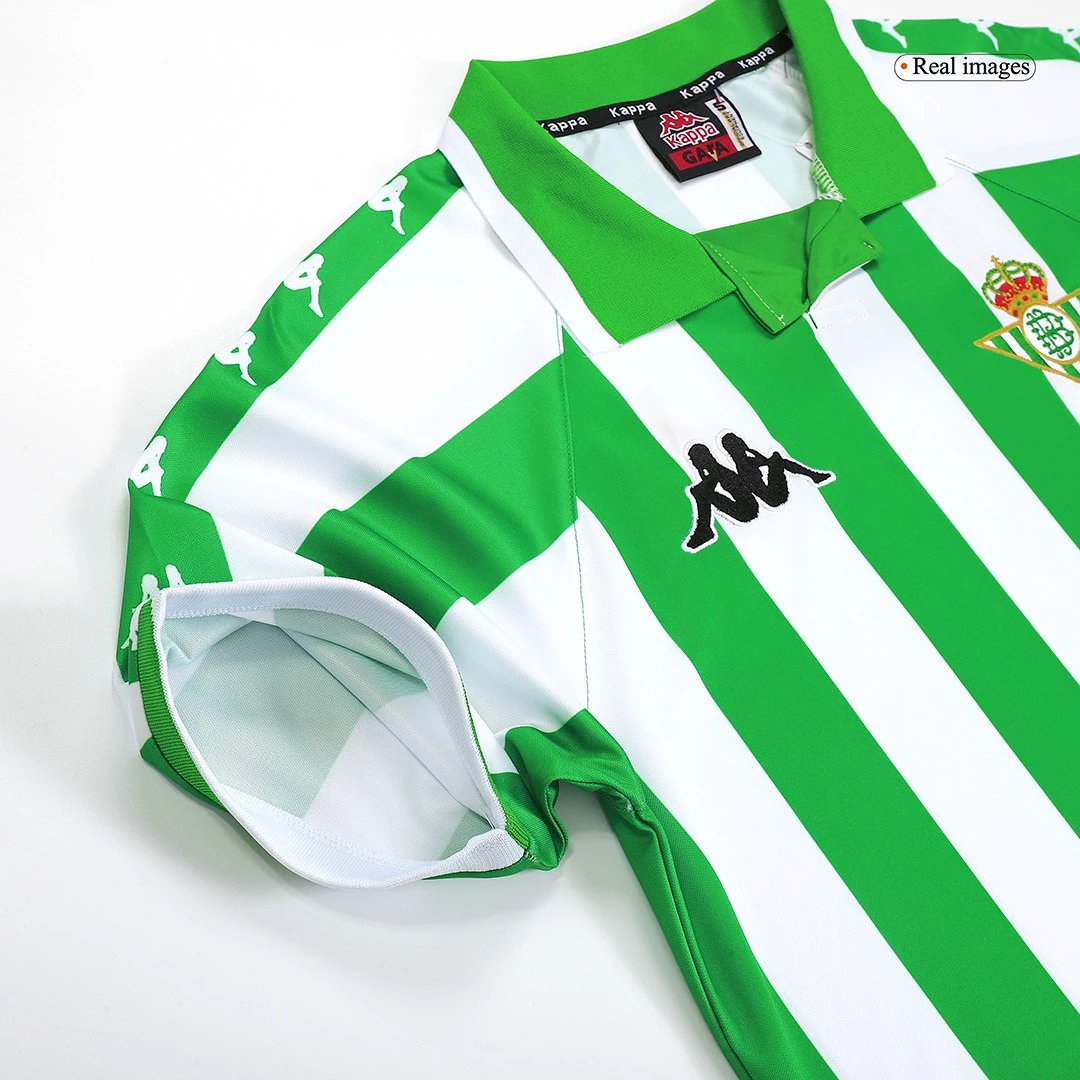 Real Betis 2000/01 Retro Home Jersey — Zdjęcie 6