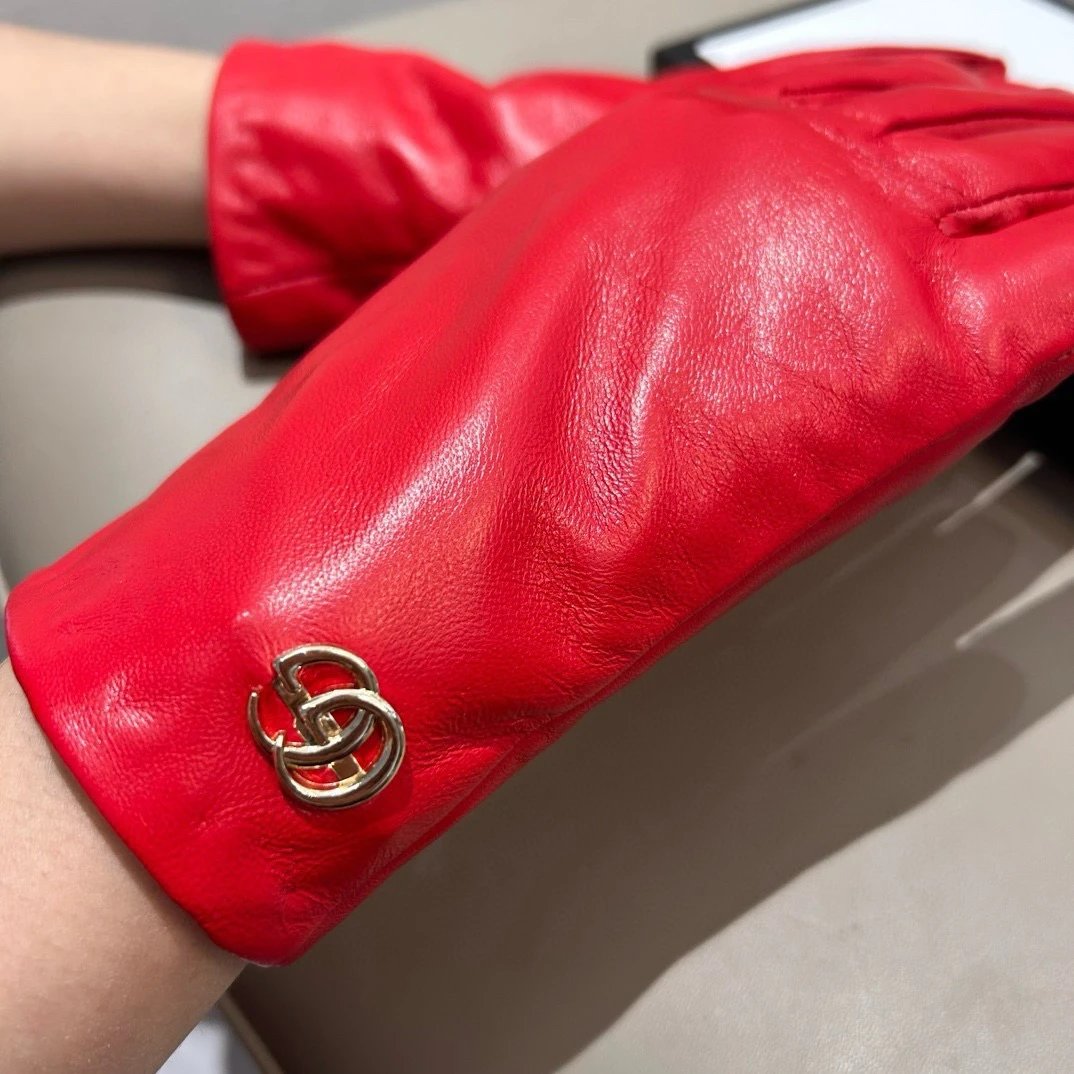 Gucci Lambskin Cashmere Gloves Ver.C — Photo 2