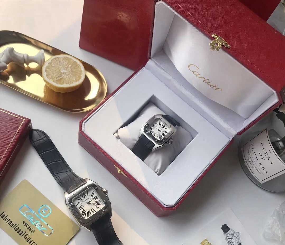 Cartier Santos Quartz Couple Watch 39mm Ver.D — photo 7