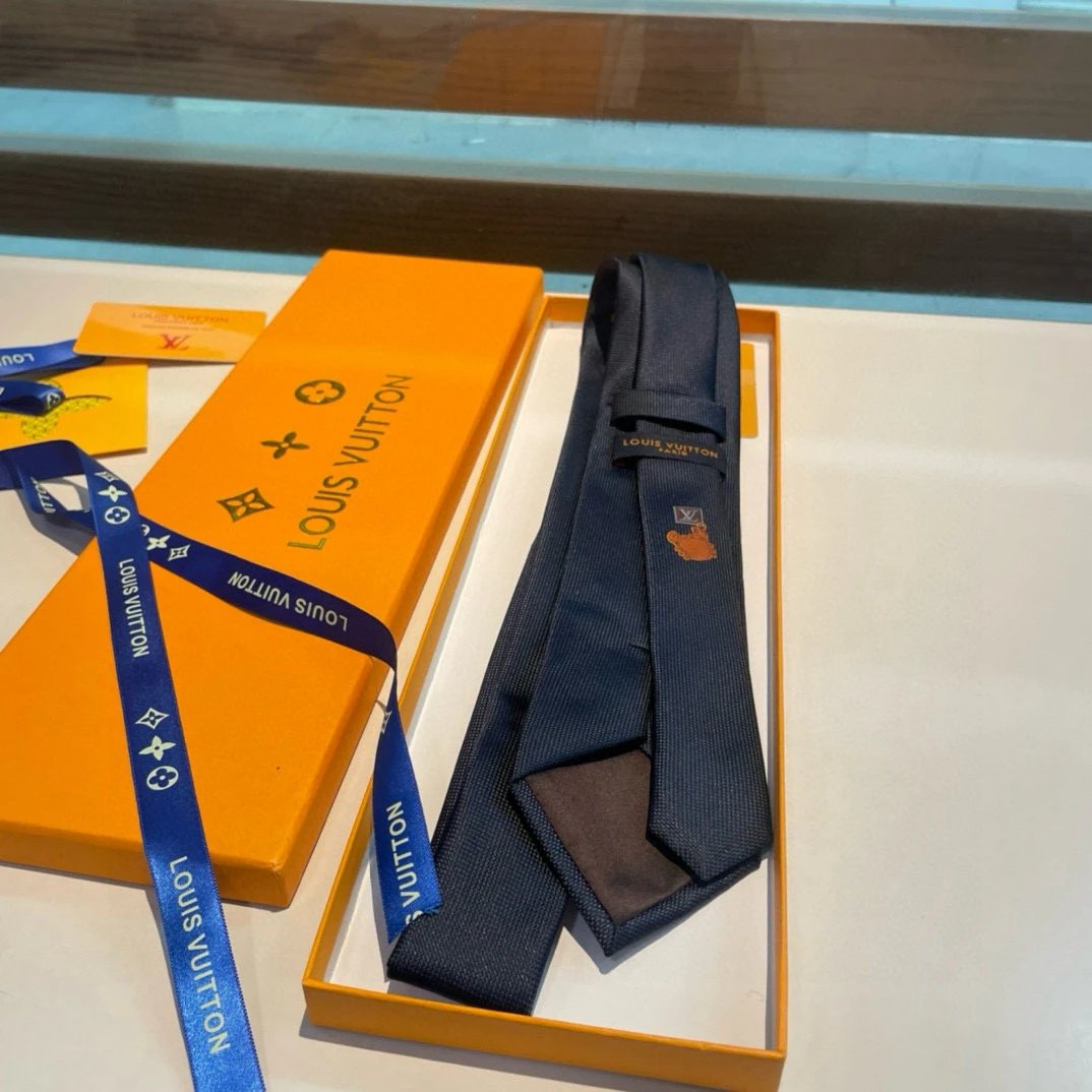 Louis Vuitton Silk Tie Ver.S — QC