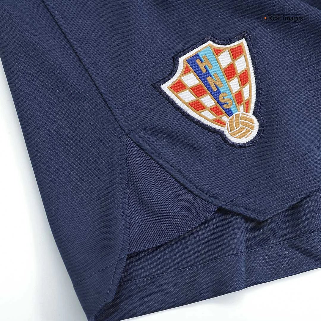 Croatia Away Soccer Shorts 2022 — photo 8