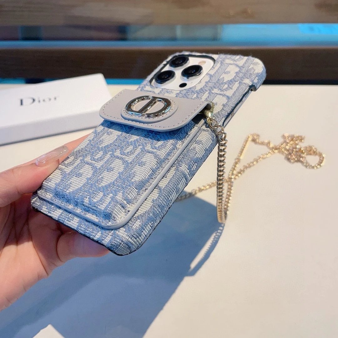 Dior Crossbody Strap Phone Case Ver.B — QC