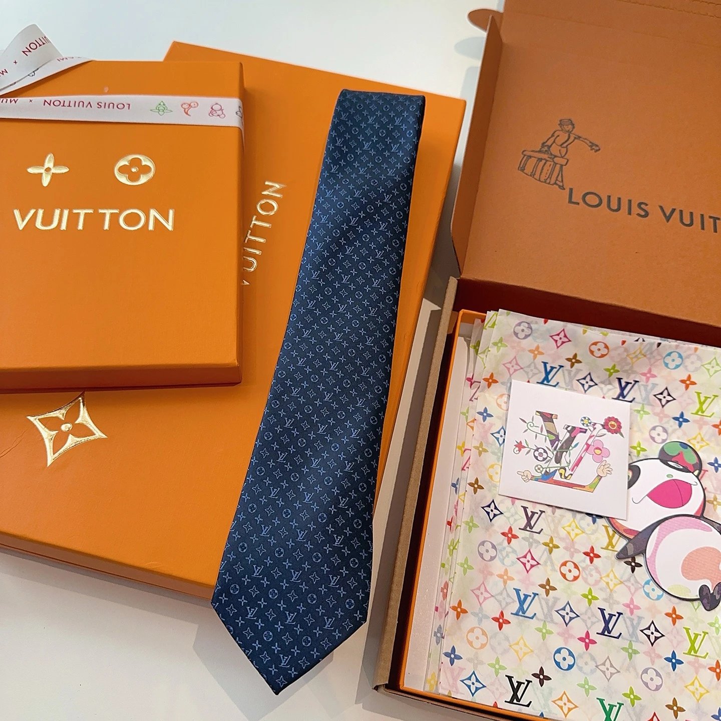 Louis Vuitton Silk Tie Ver.R — QC