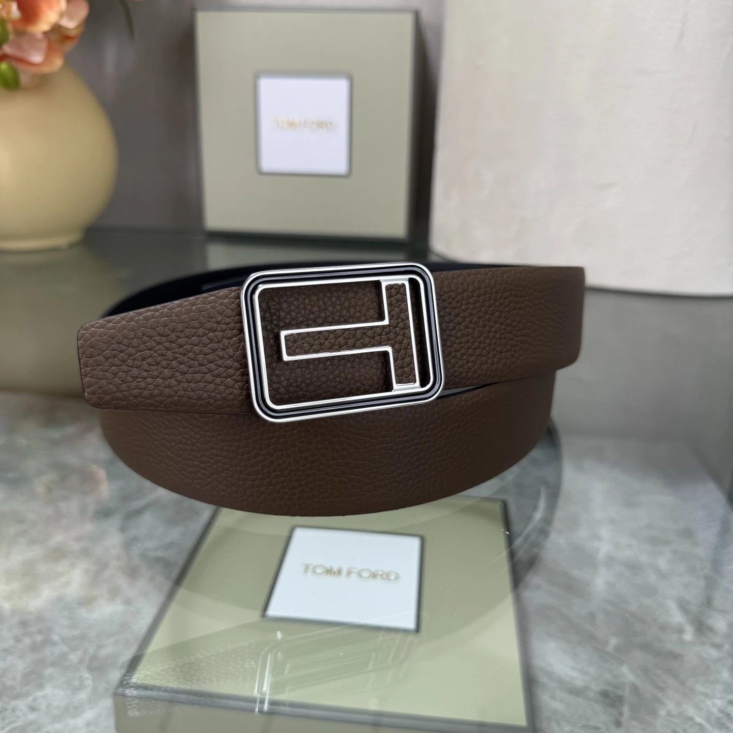 Tom Ford Leather Reversible Belt Ver.I — photo 5