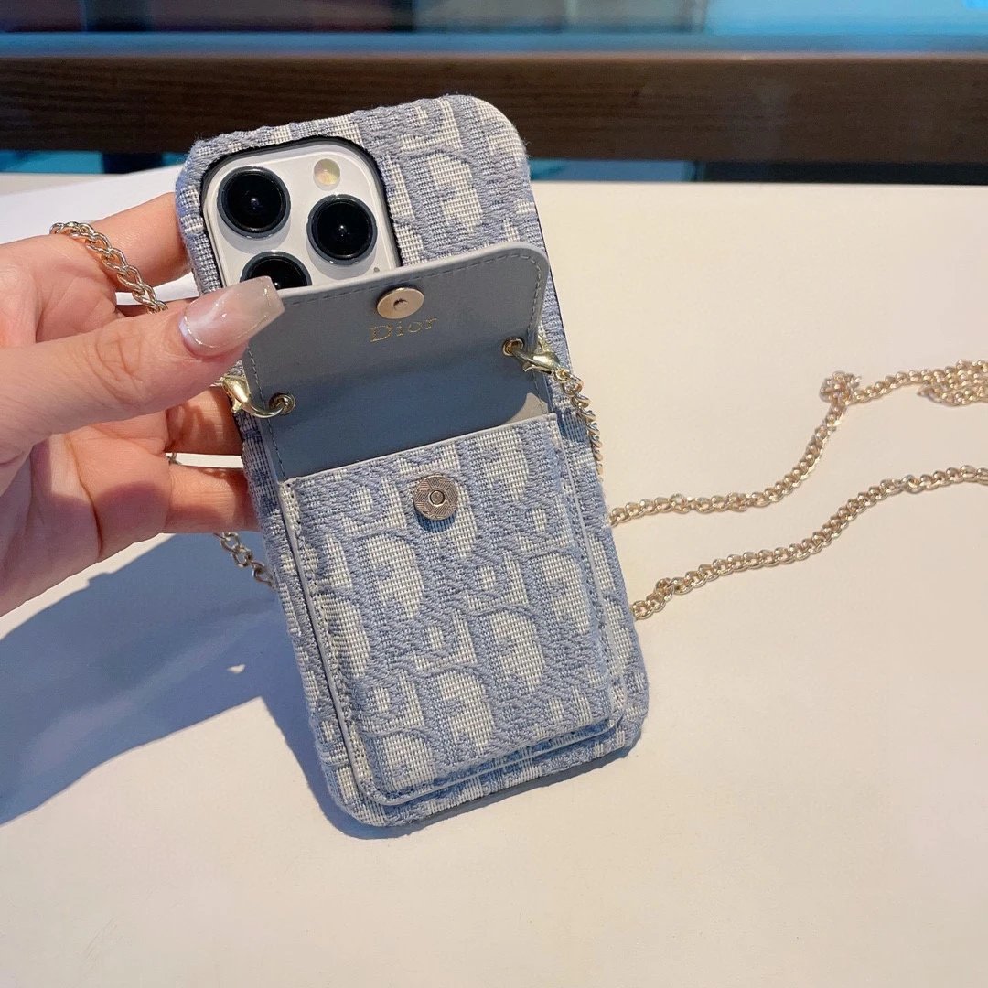 Dior Crossbody Strap Phone Case Ver.B — QC