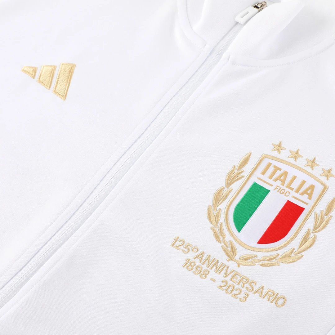 Italy Jacket Tracksuit 2023 24 White — photo 12