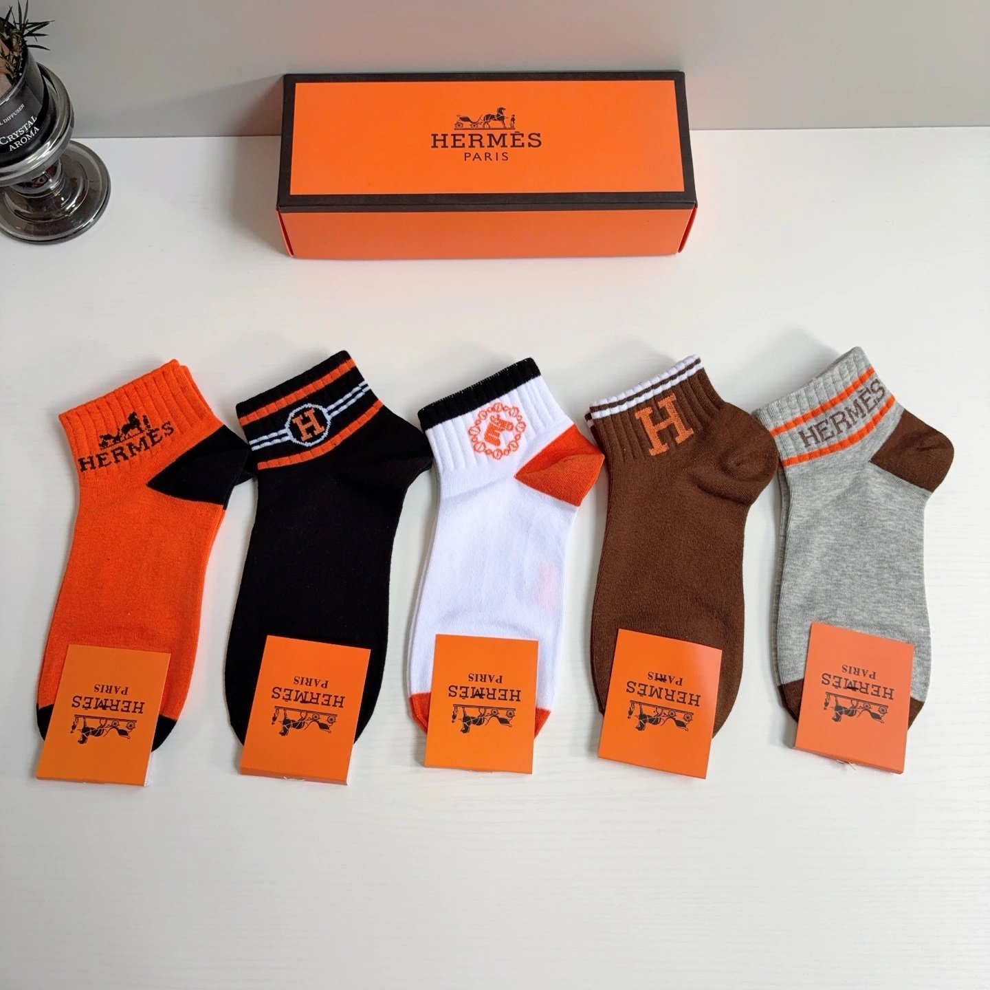 Hermes No-Show Socks Ver.B — photo 2