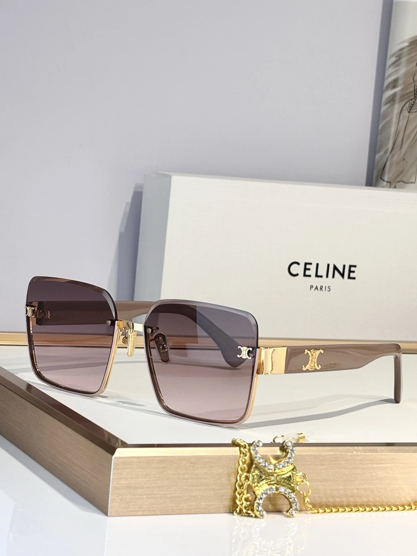 Celine CL40249 Sunglasses 59-17-145 — photo 4