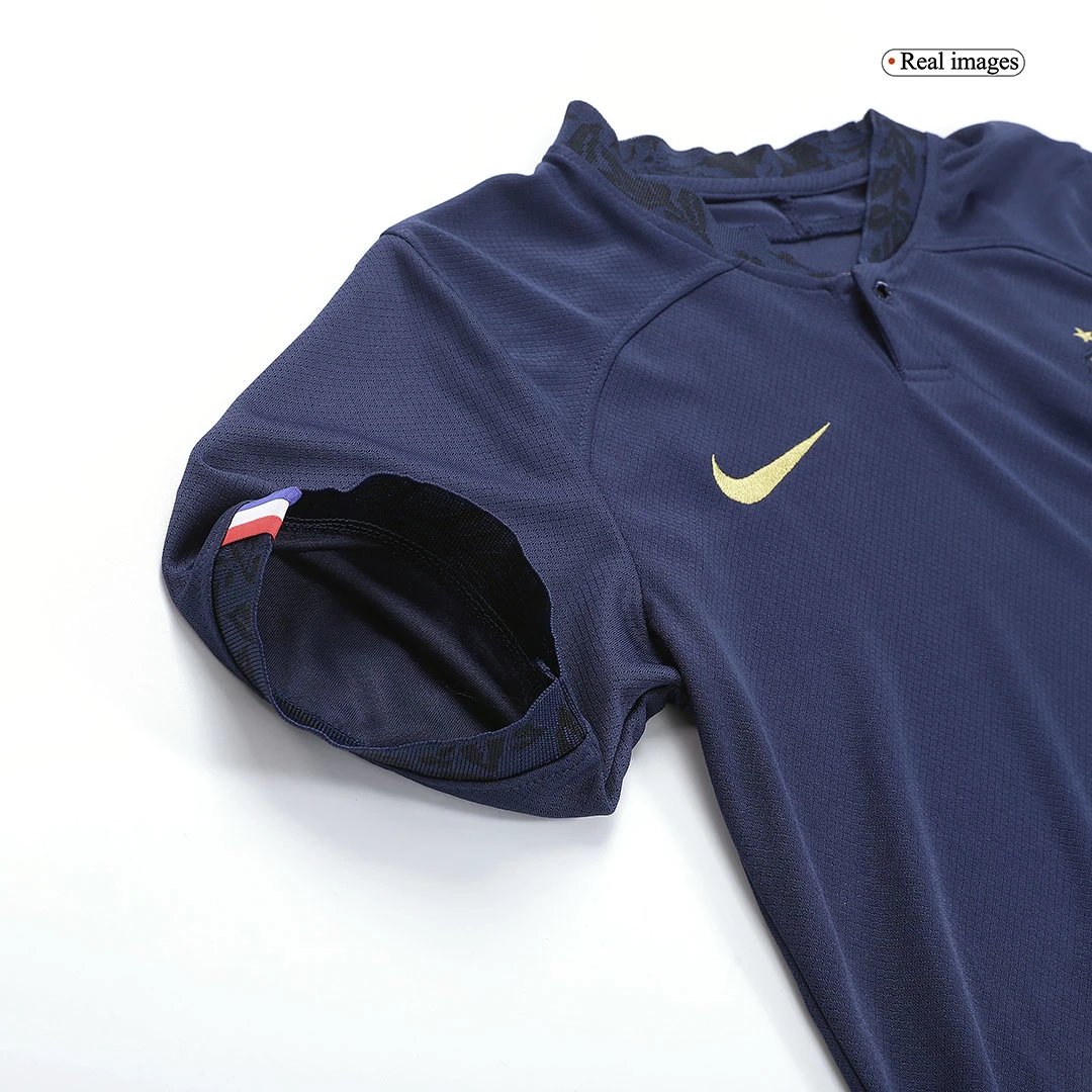 France 2022 Home Jersey - Kids — Photo 10