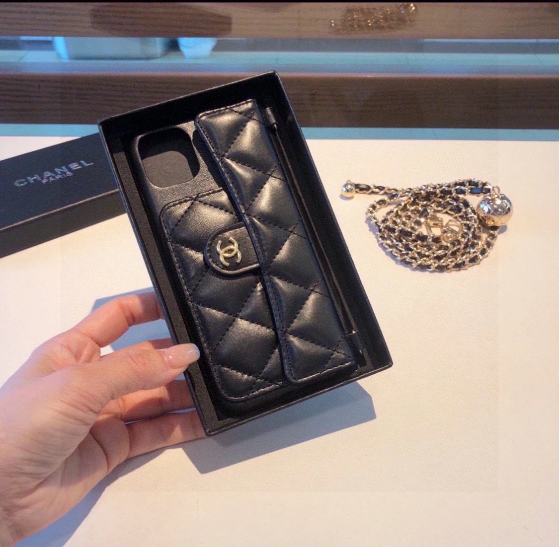 Chanel Strap Phone Case Ver.B — QC