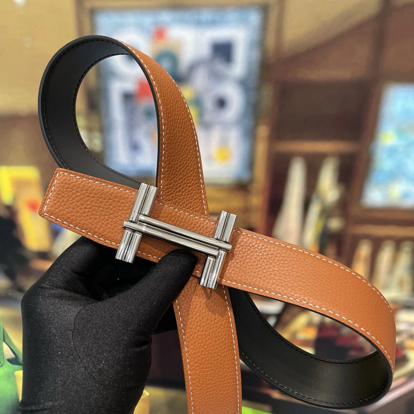 Hermes Reversible Belt Ver.H — QC